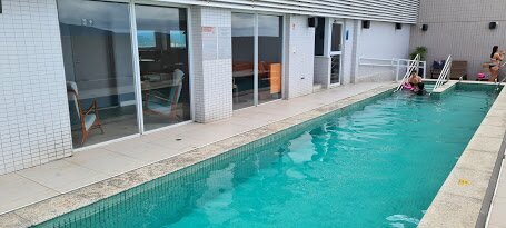 Novotel Santos Gonzaga Hotel-泳池