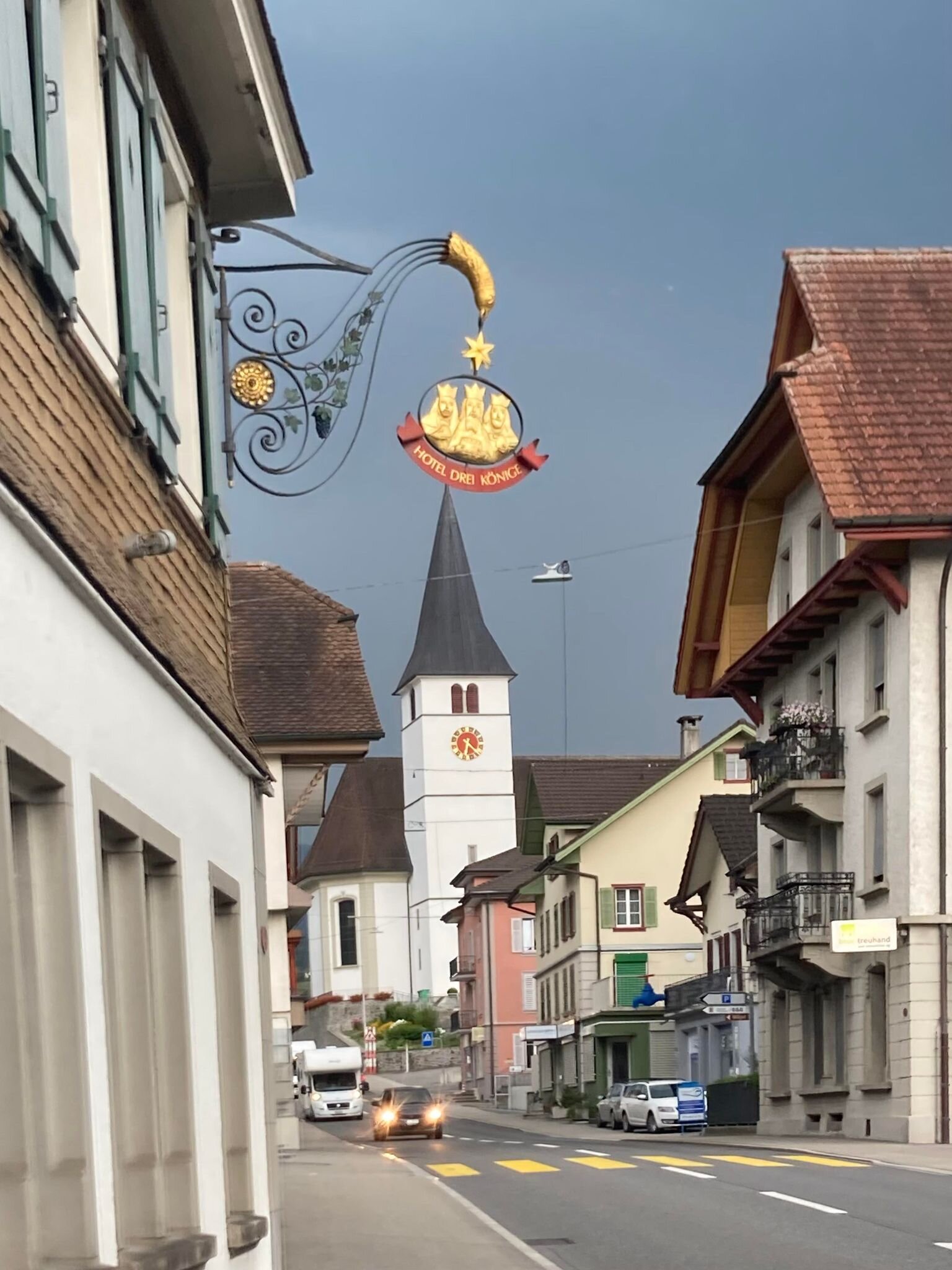 Landgasthof Drei Könige-浴室