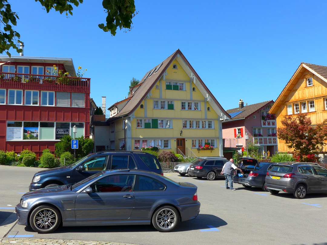 Landsgemeinde-Brunnen - Cantonal Assembly Fountain-Appenzell必去景点