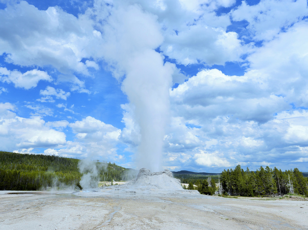 Castle Geyser-黄石国家公园必去景点