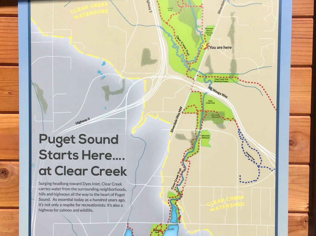 Clear Creek Trail-Silverdale必去景点