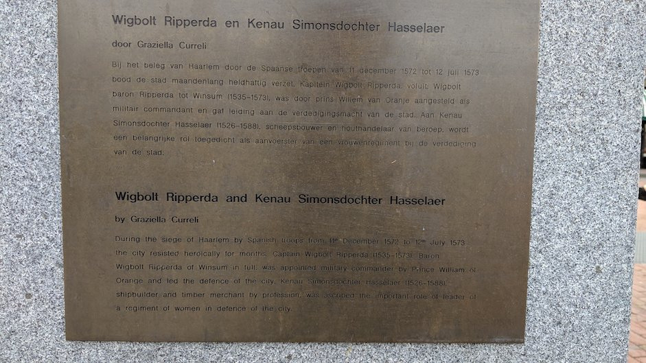 Kenau and Ripperda Monument-哈勒姆必去景点