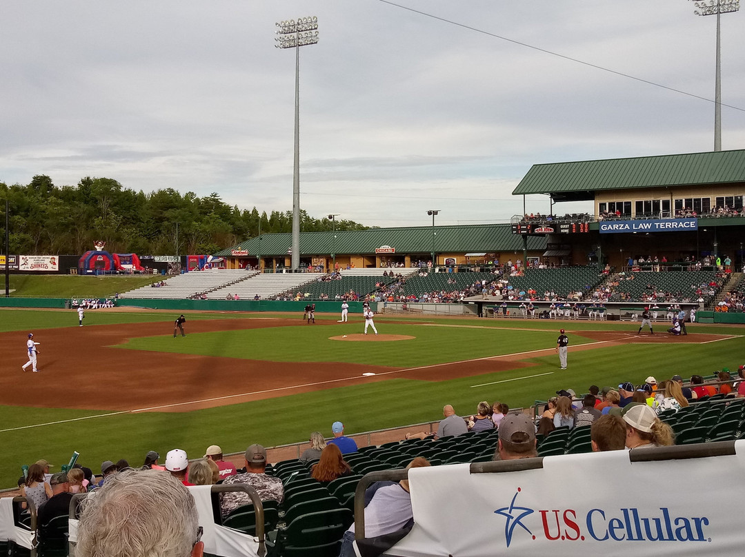 Tennessee Smokies Minor League Baseball and Smokies Park-Kodak必去景点