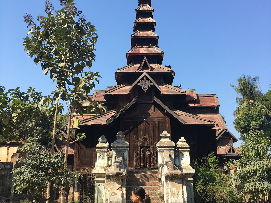 Tingaza Kyaung Monestary-曼德勒必去景点