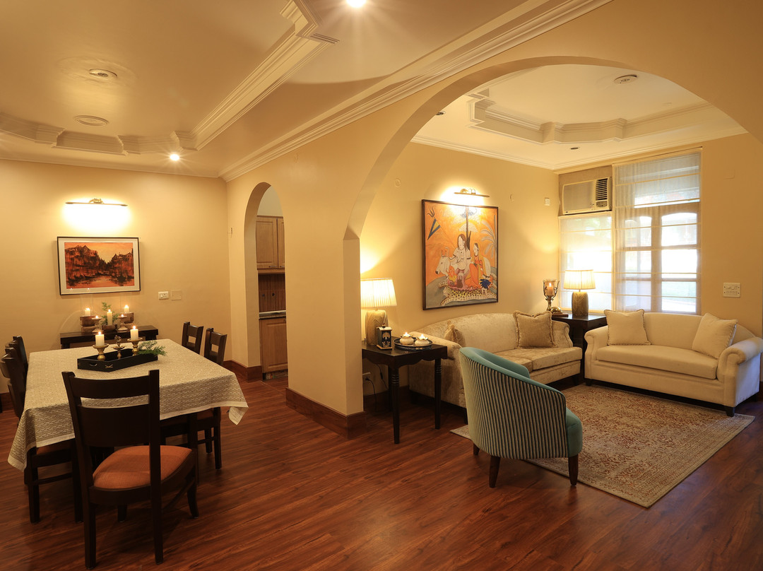 里希克虚酒店住宿-Lamrin Boutique Cottages