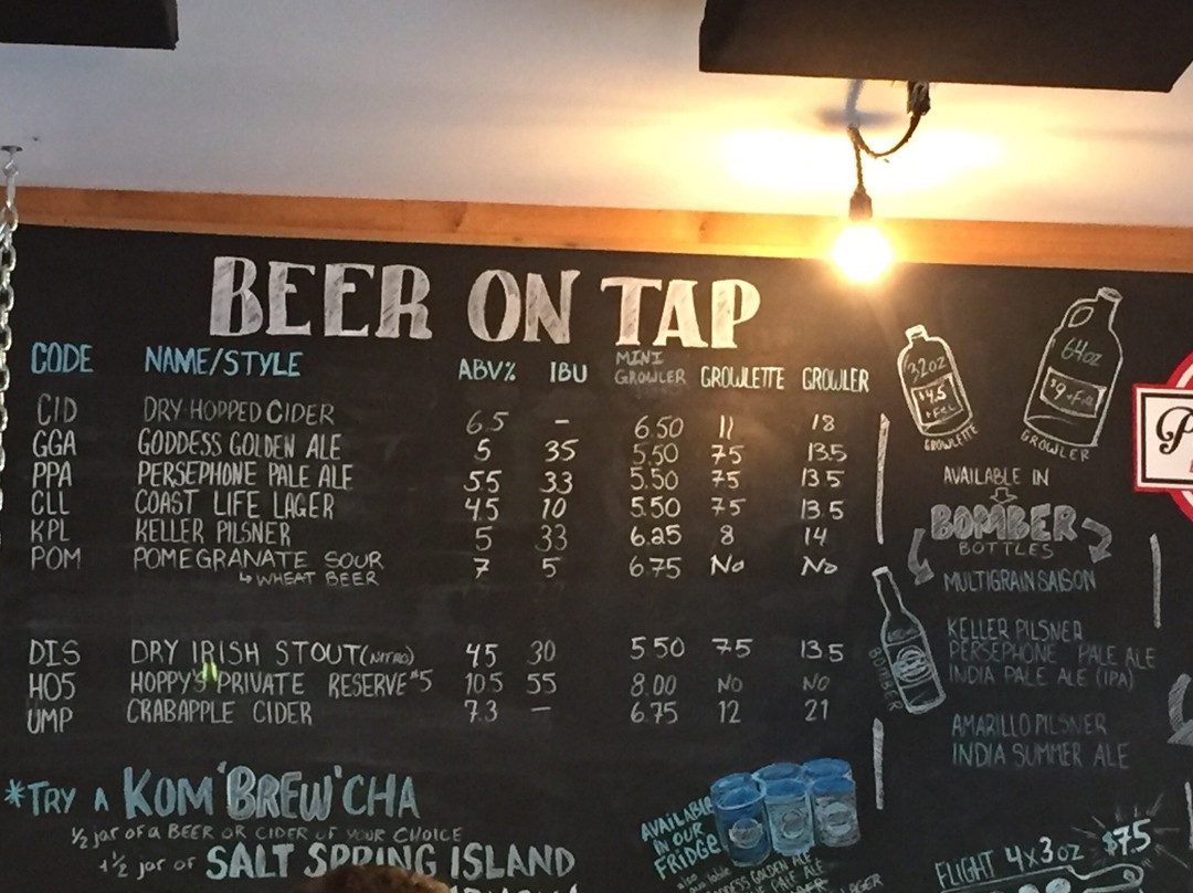 Persephone Brewing Company-吉布森斯必去景点