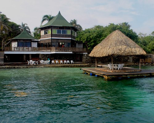 Isla Grande酒店住宿-Ecohotel Casa Blanca