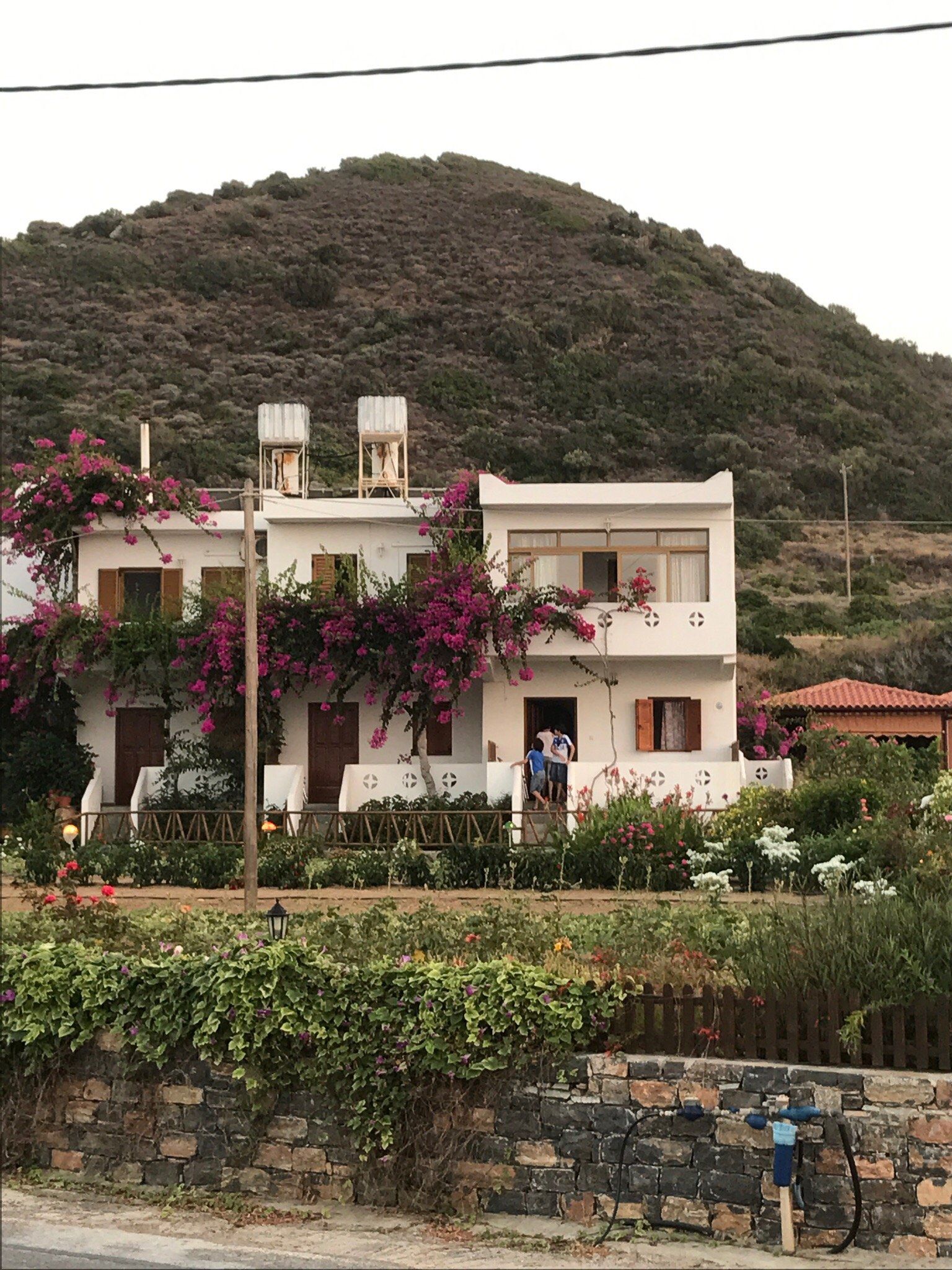 Mochlos Mare Apartments-泳池