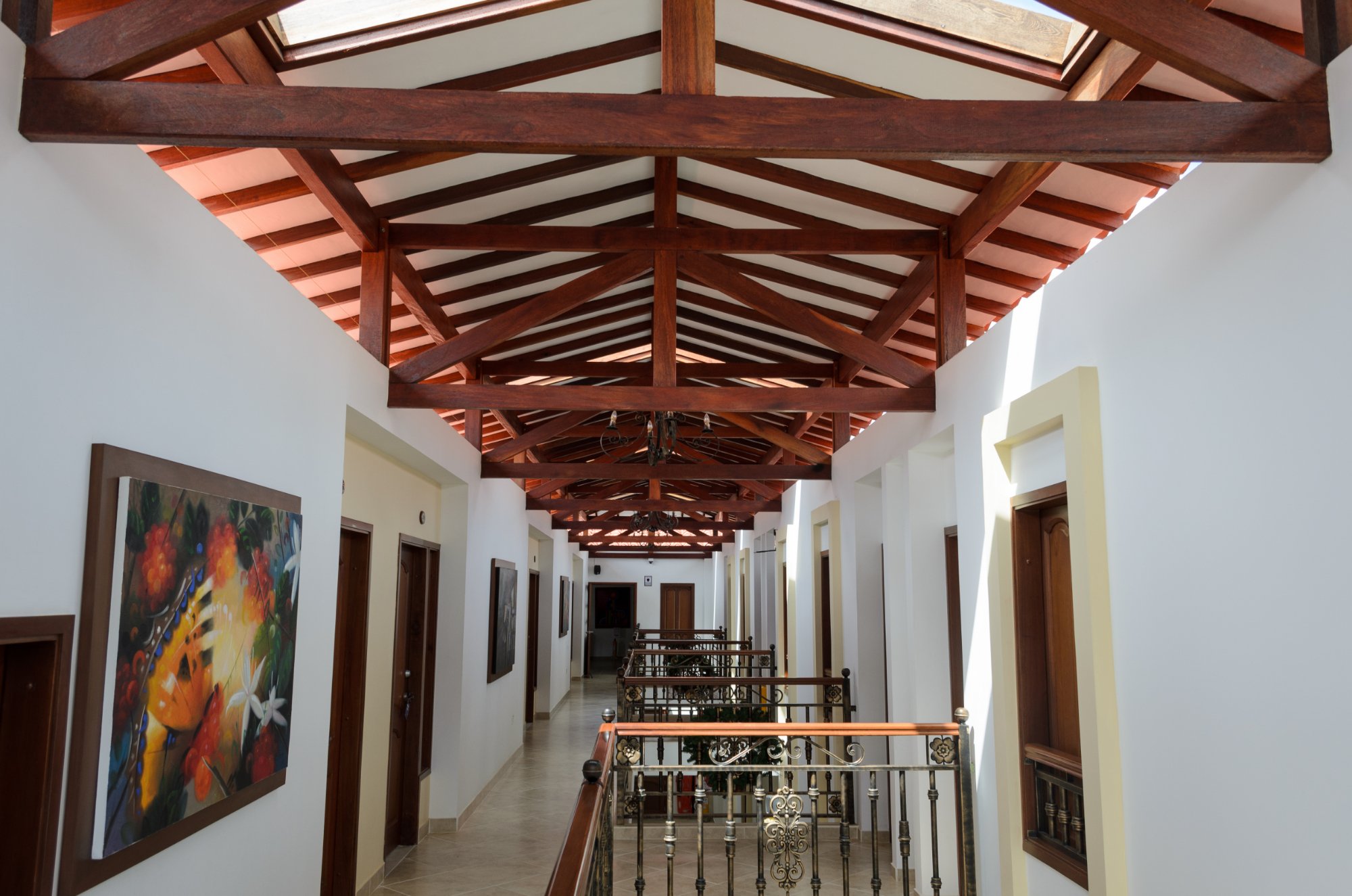 Hotel Abadias de Zapatoca-浴室