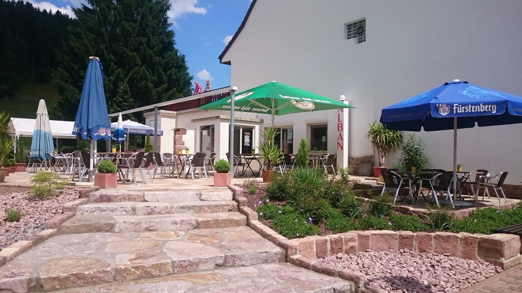 Landgasthof-Pension Sonne-浴室