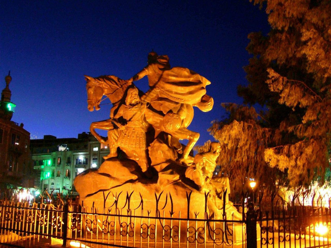 Saladin (Selahedîn) Statue-大马士革必去景点