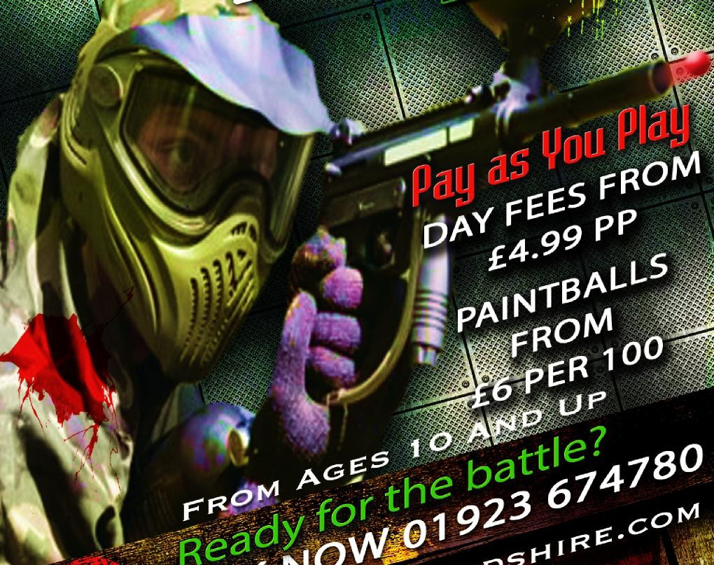 Paintball Bricket Wood-圣奥尔本斯必去景点