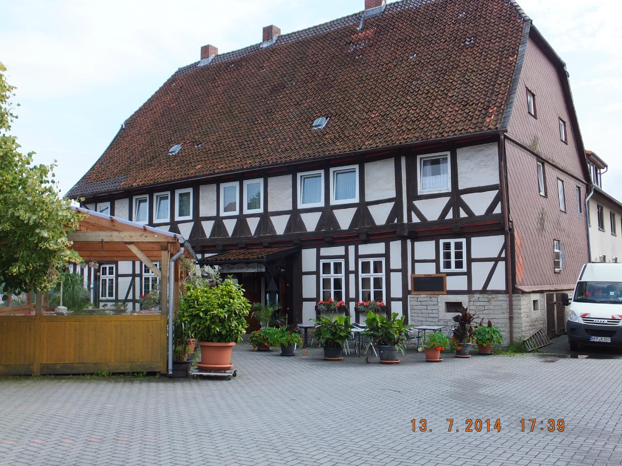 Landhaus Zum Alten Fritz-浴室