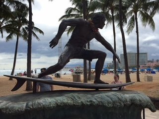 Surfer Statue景点图片