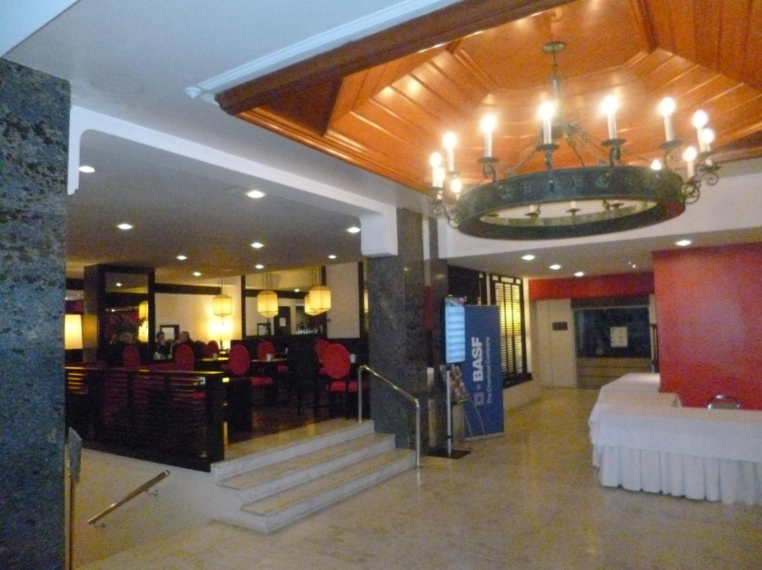 Restaurante Do Lobby Do Hotel Plaza Sao Rafael