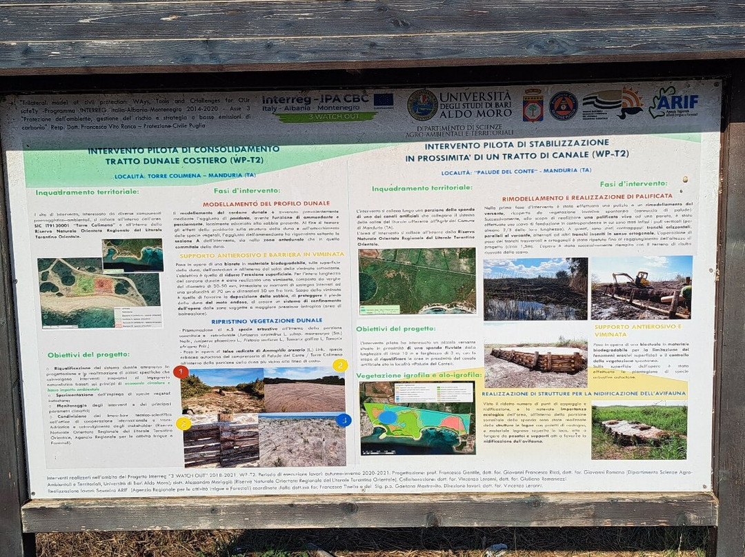 Nature reserve Salina dei Monaci景点图片