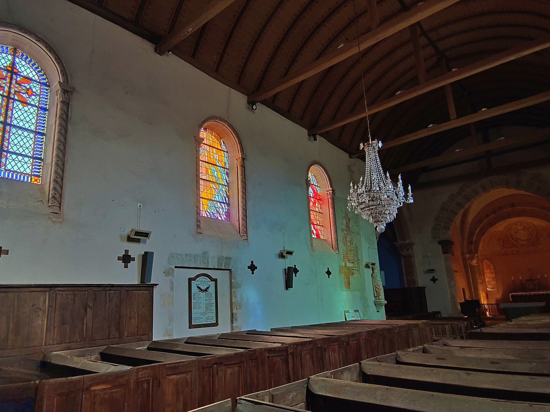 Église Saint-Lubin à Landes-le-Gaulois景点图片