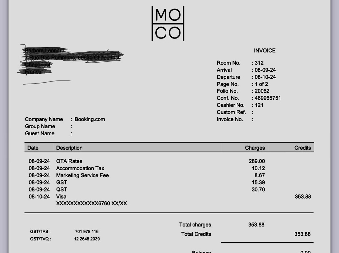 Hôtel Moco Valleyfield主图
