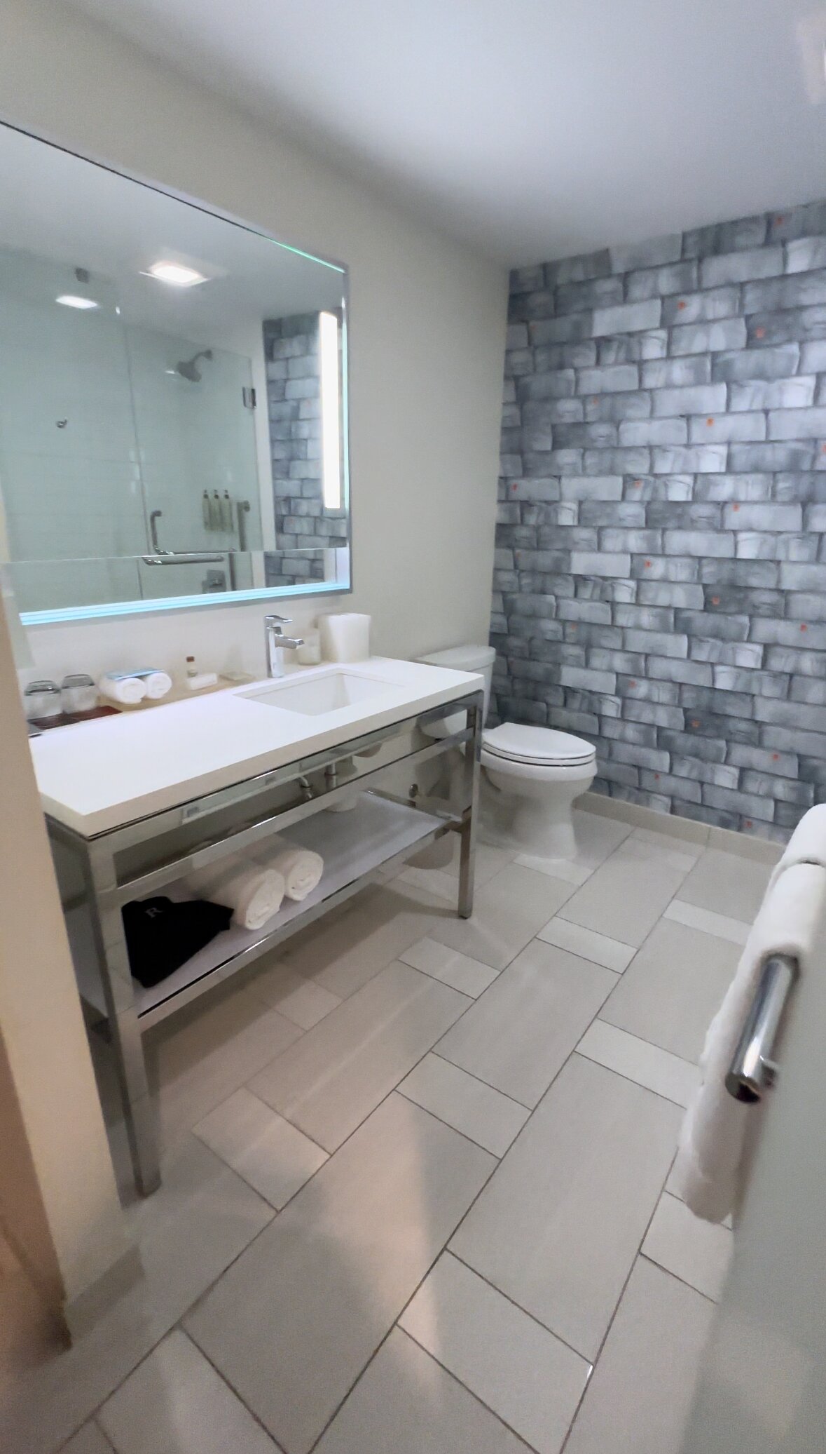 埃德蒙顿机场万丽酒店-浴室