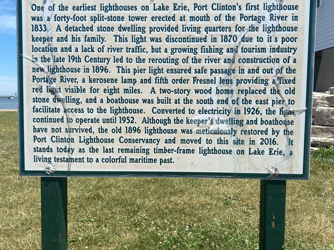 Port Clinton Lighthouse-克林顿港必去景点