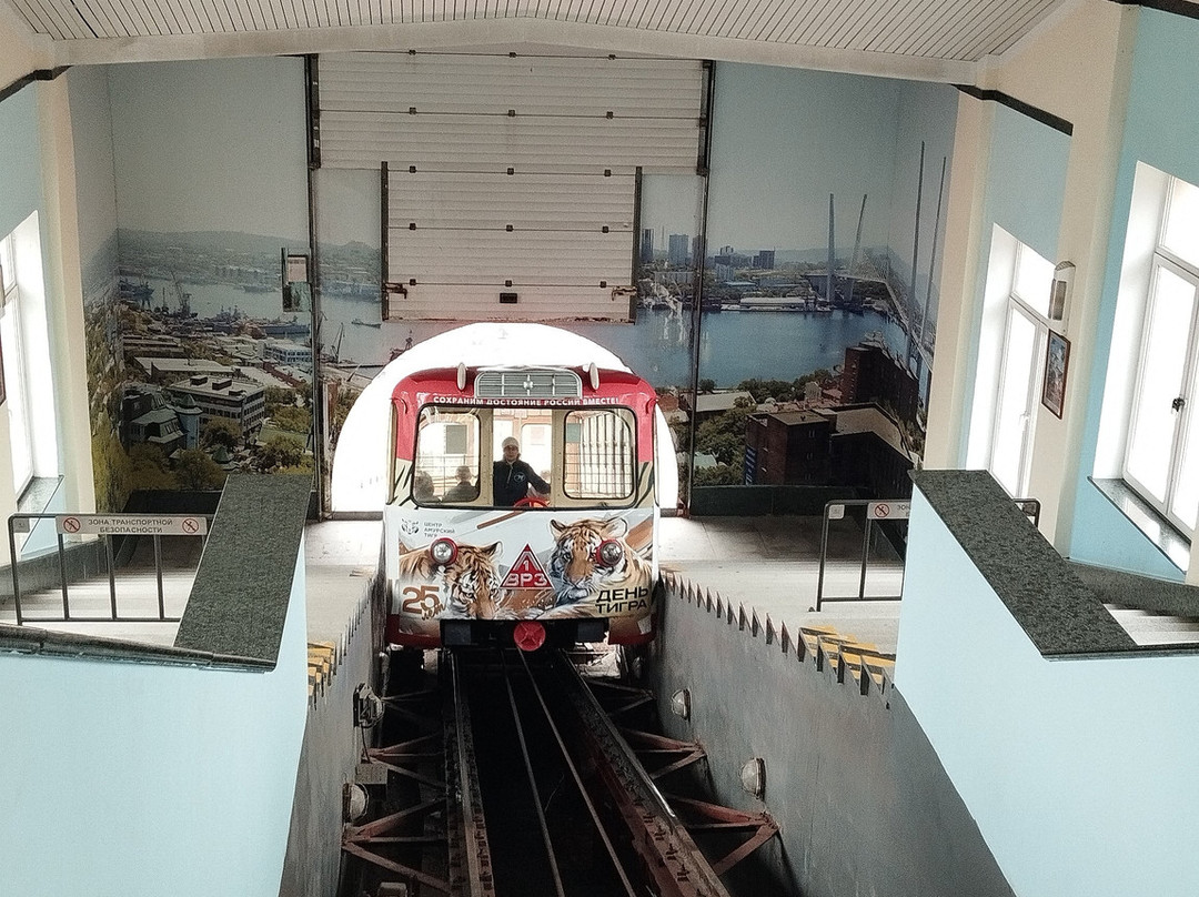Funicular in Vladivostok-海参崴必去景点