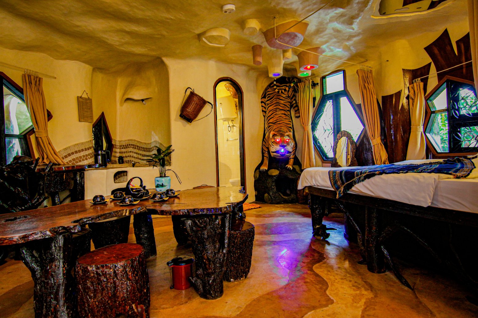 欢乐楼度假屋-客卧