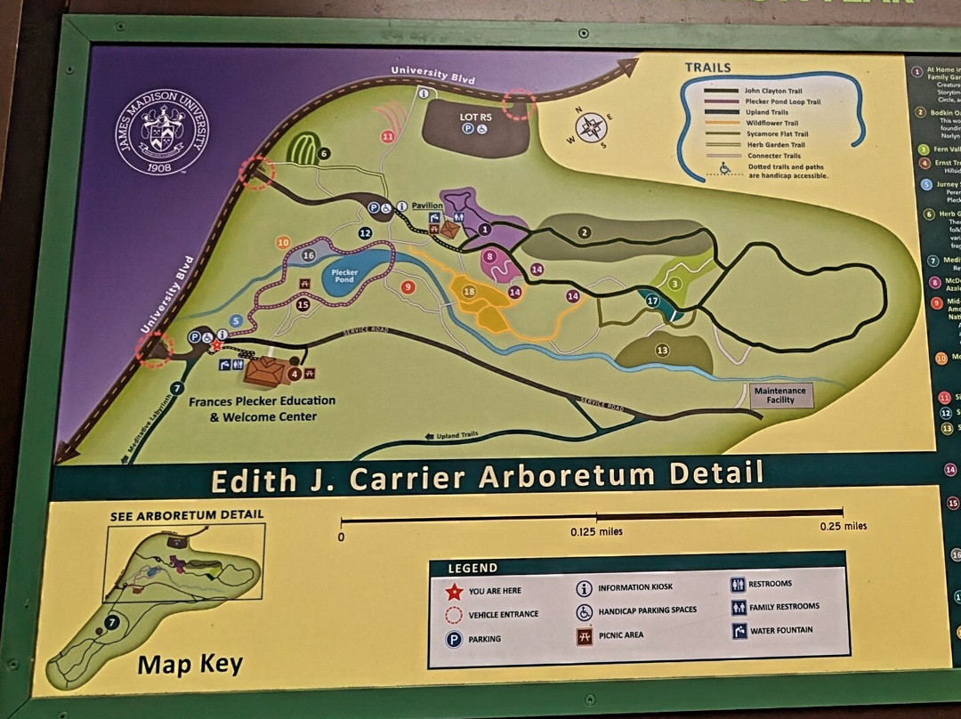 Edith J. Carrier Arboretum-哈里森堡必去景点
