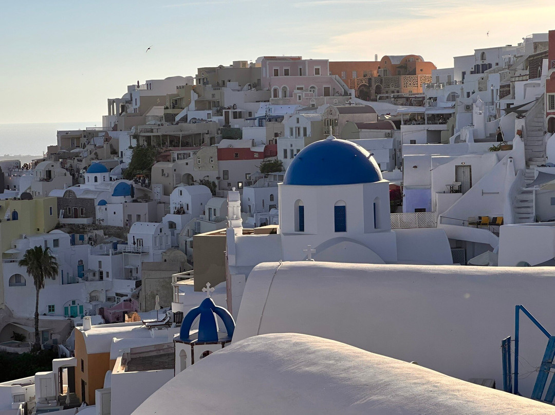 Picturesque Blue Dome Santorini