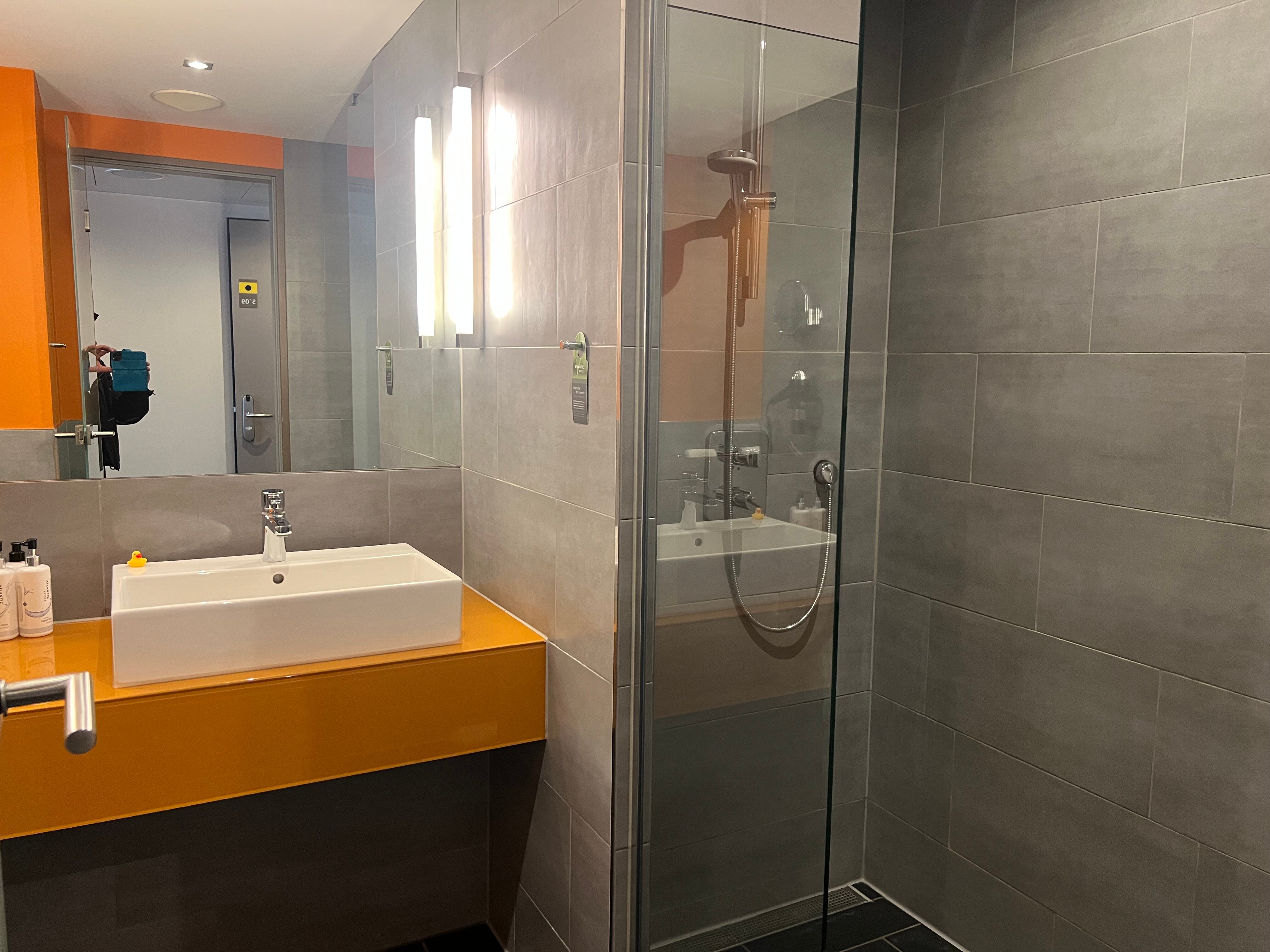 Atlantic Hotel Kiel-浴室