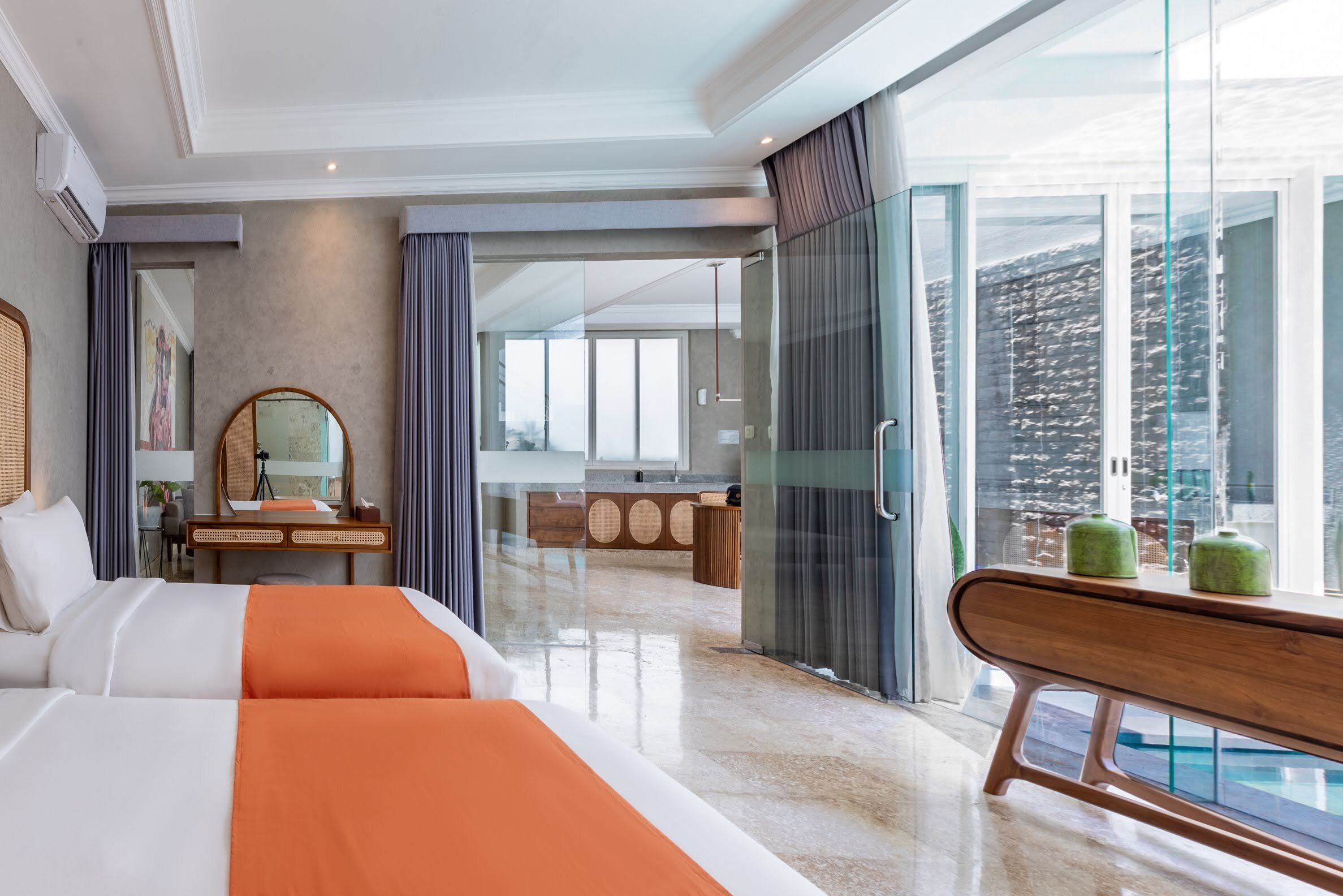 努纱杜瓦精品别墅温泉酒店-客卧