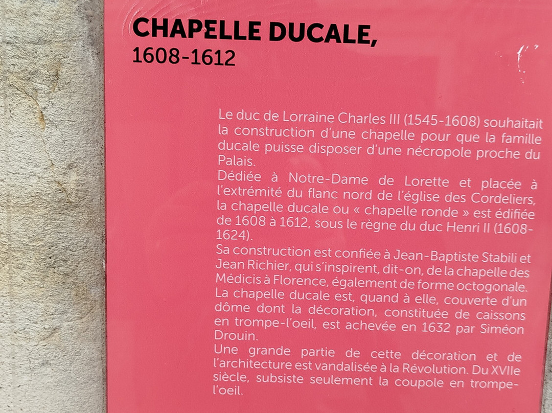 Eglise des Cordeliers-南锡必去景点