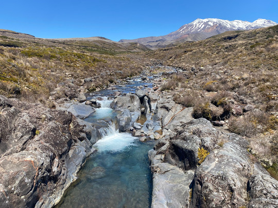 Taranaki Falls-汤加里罗国家公园必去景点