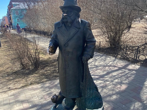 Monument to Writer Pisakhov-阿尔汉格尔斯克必去景点