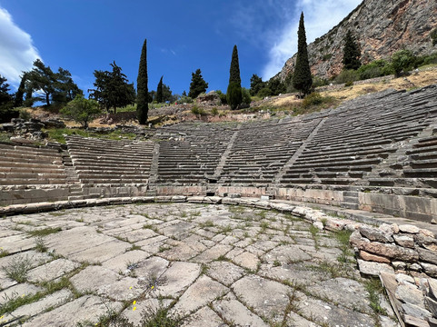 Ancient Theatre-德尔斐必去景点