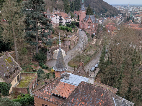 海德堡旧城区-海德尔堡必去景点