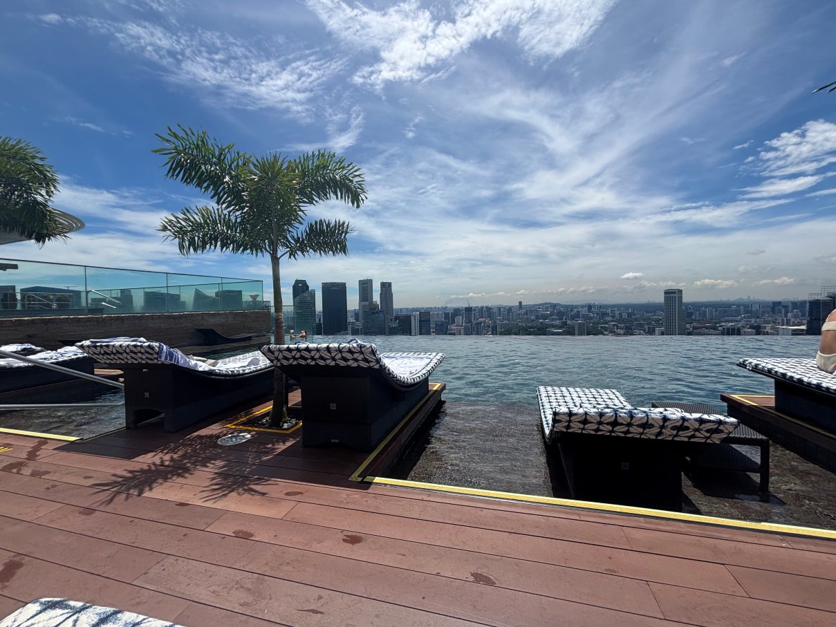 新加坡滨海湾金沙酒店-泳池
