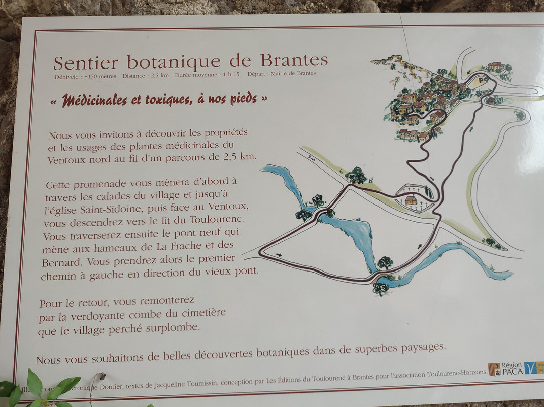 Sentier Botanique de Brantes-Brantes必去景点