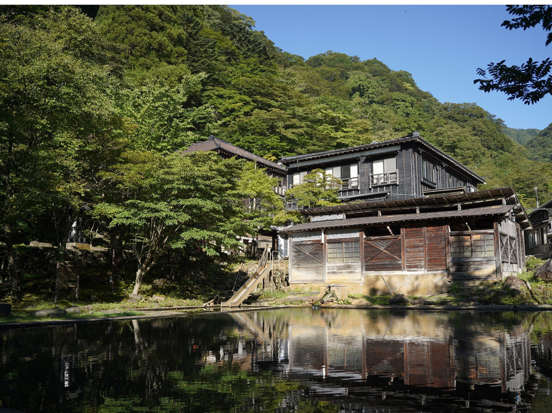 北温泉旅馆的温泉旅馆