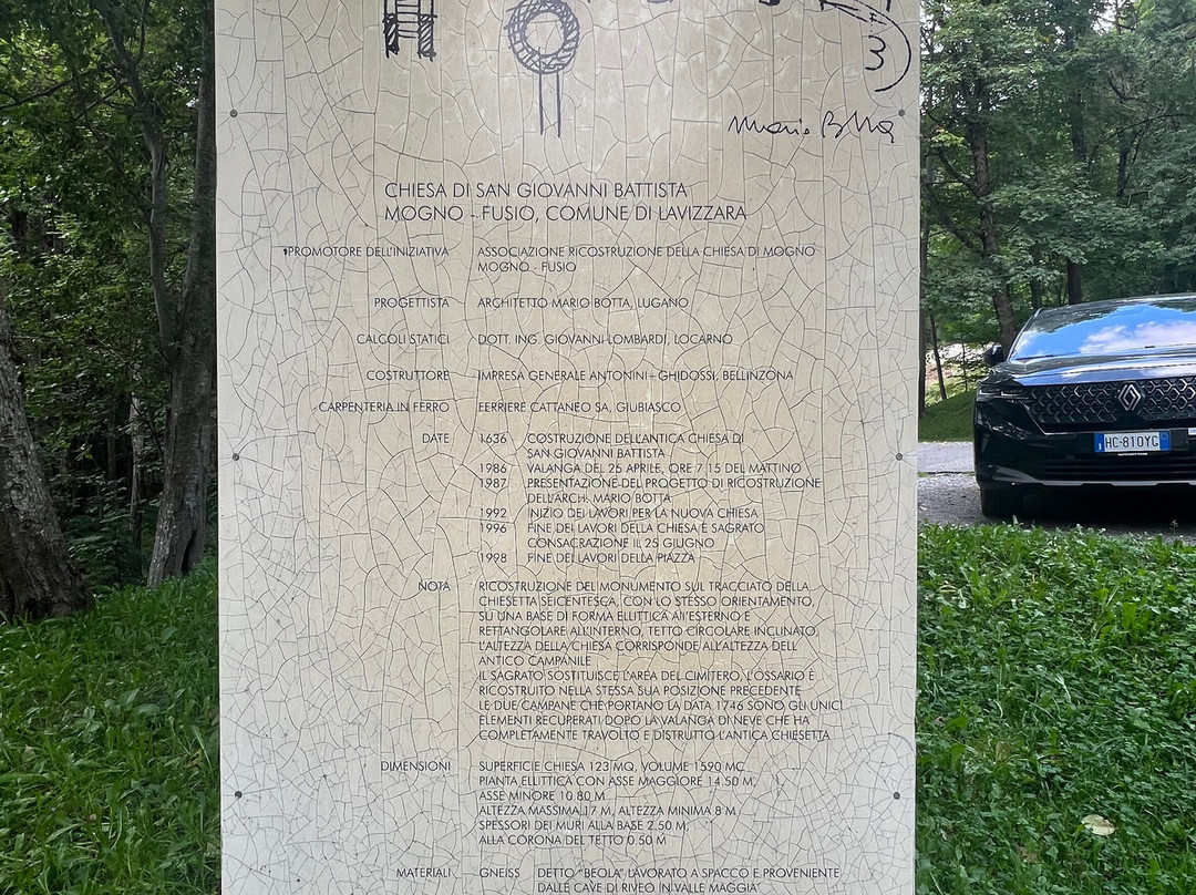 La Chiesa Di San Giovanni Battista-Mogno必去景点