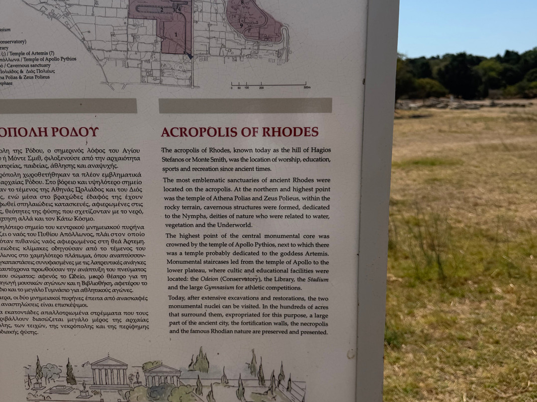 The Acropolis of Rhodes-罗德城必去景点