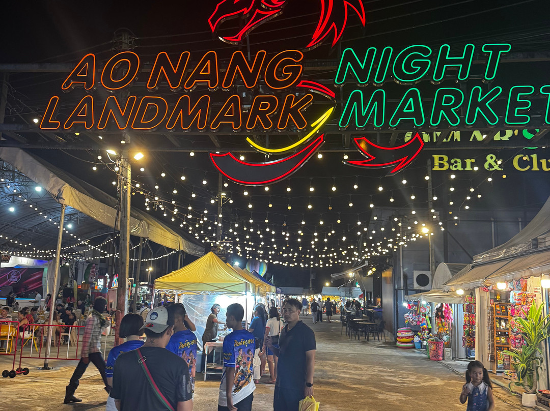 Ao Nang Landmark Night Market-奥南必去景点