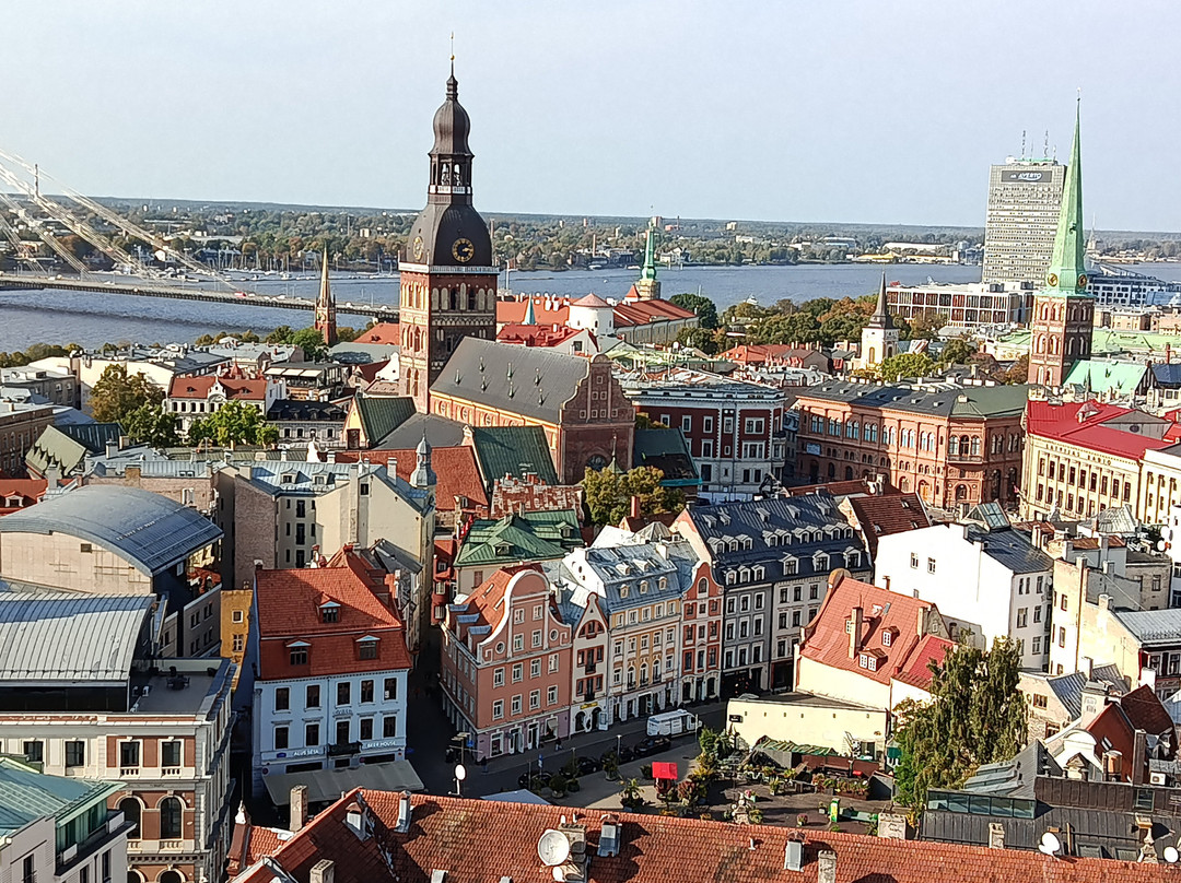 View of Riga from St Peter's Church Tower-里加必去景点