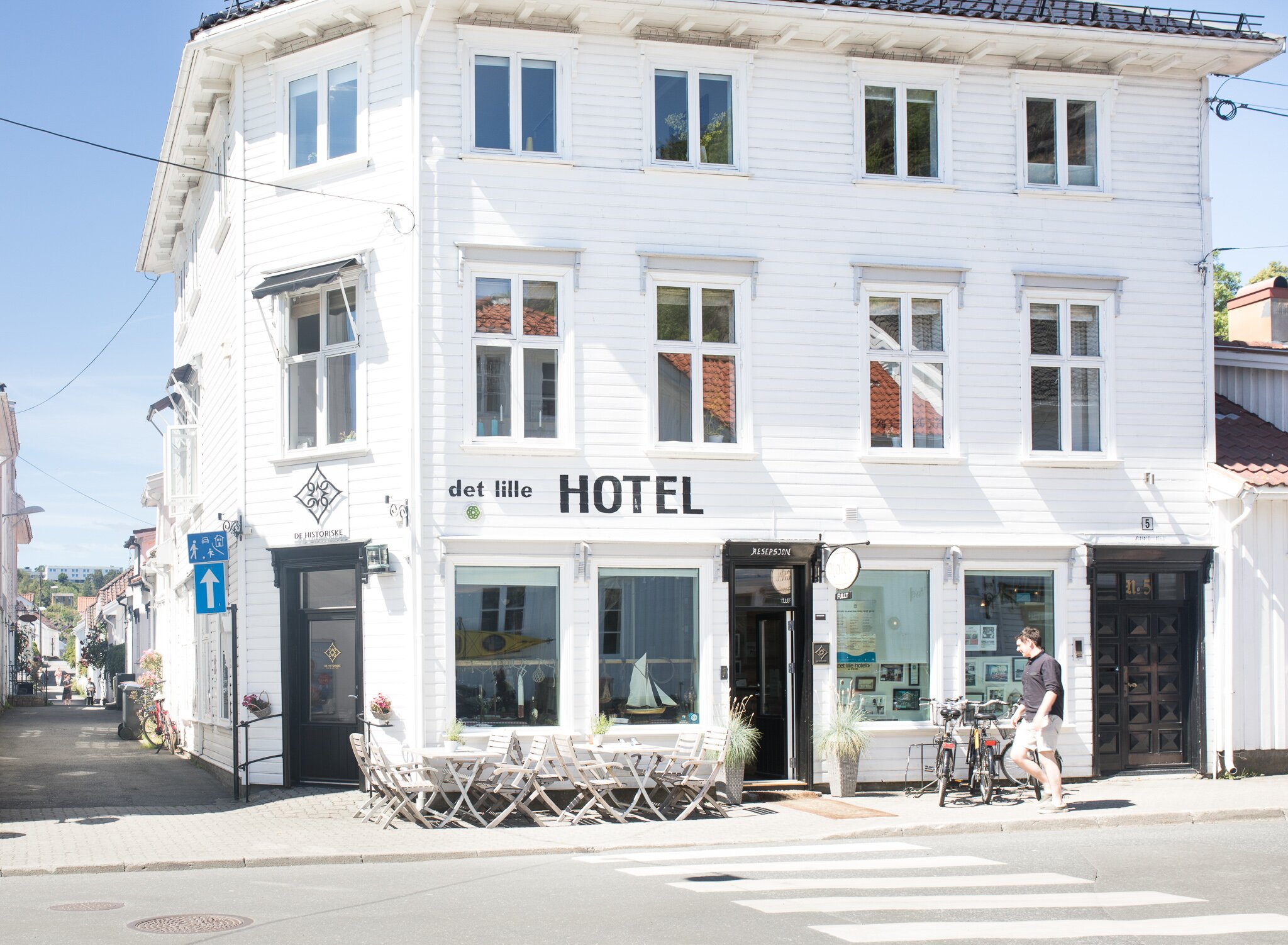 Det Lille Hotel-浴室