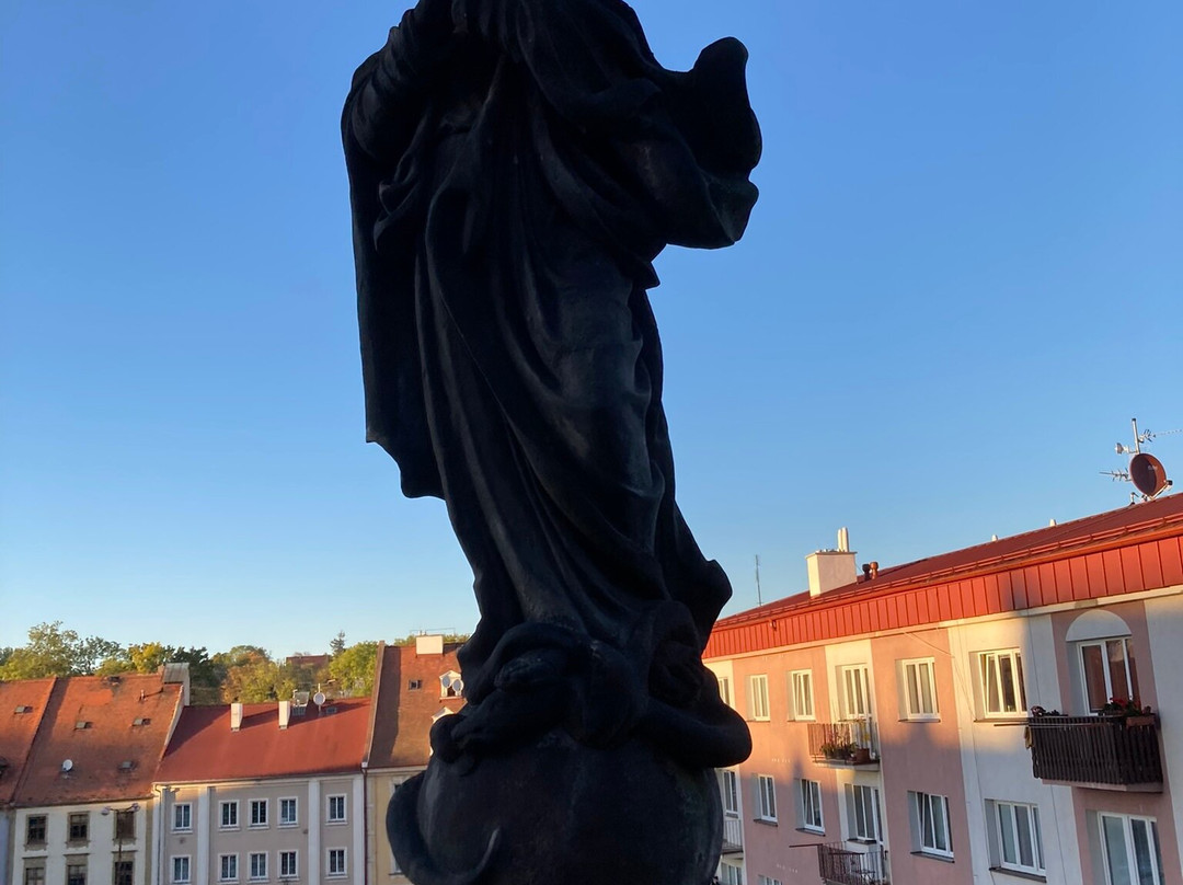 Statue Unbefleckten Jungfrau Maria