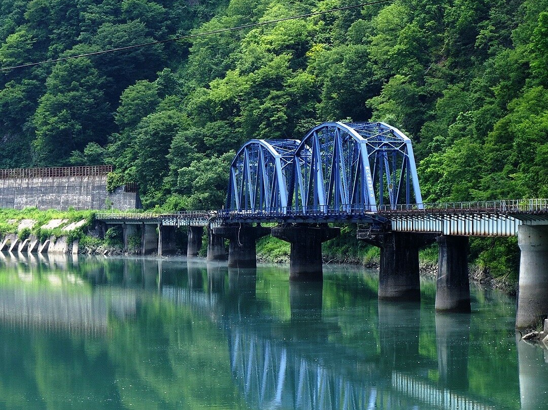 Tadamisen Daihachi Kyoro Bridge-只见町必去景点
