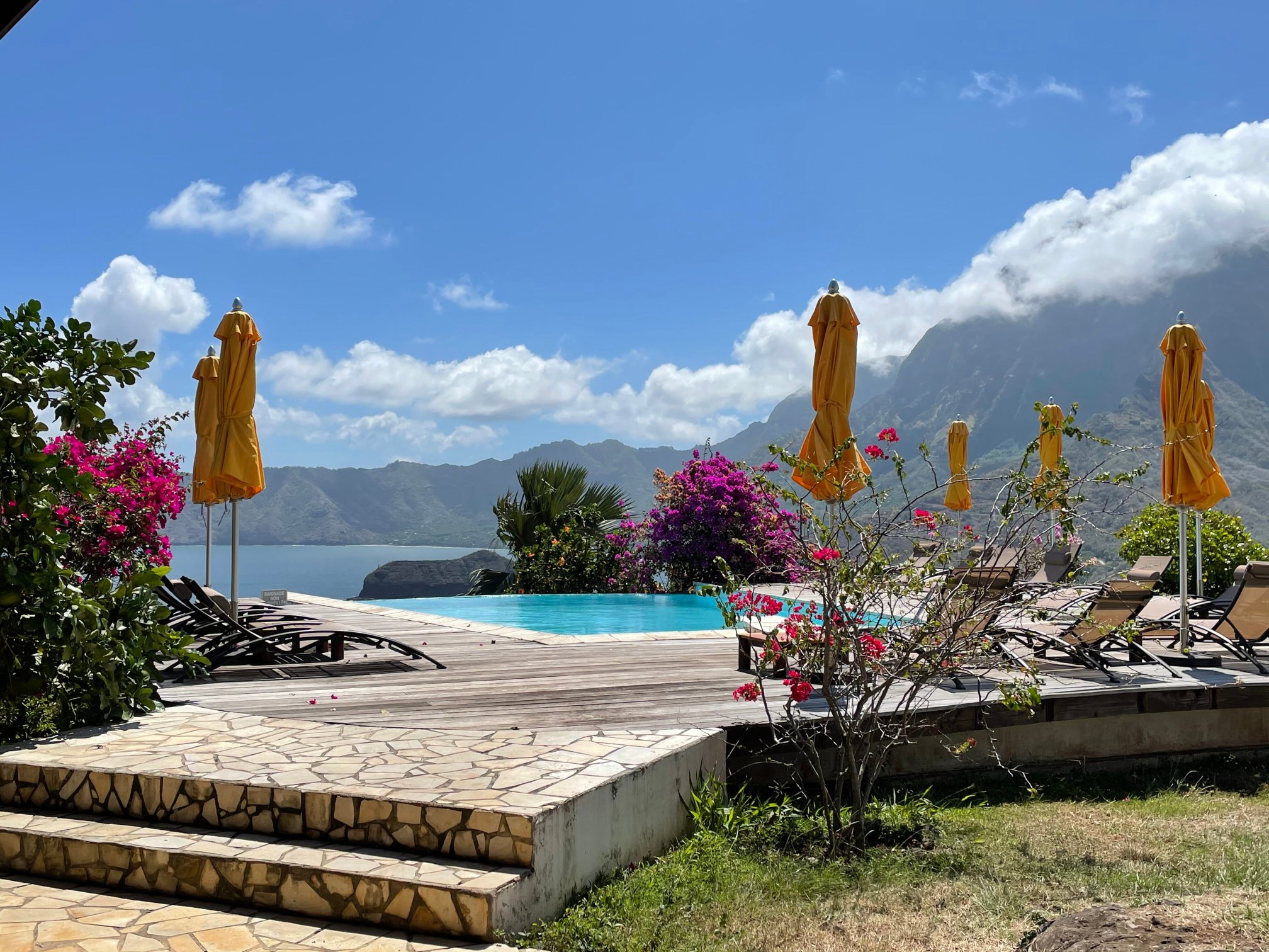 Hanakee Lodge Hiva Oa-泳池