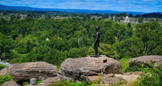 Little Round Top-葛底斯堡必去景点