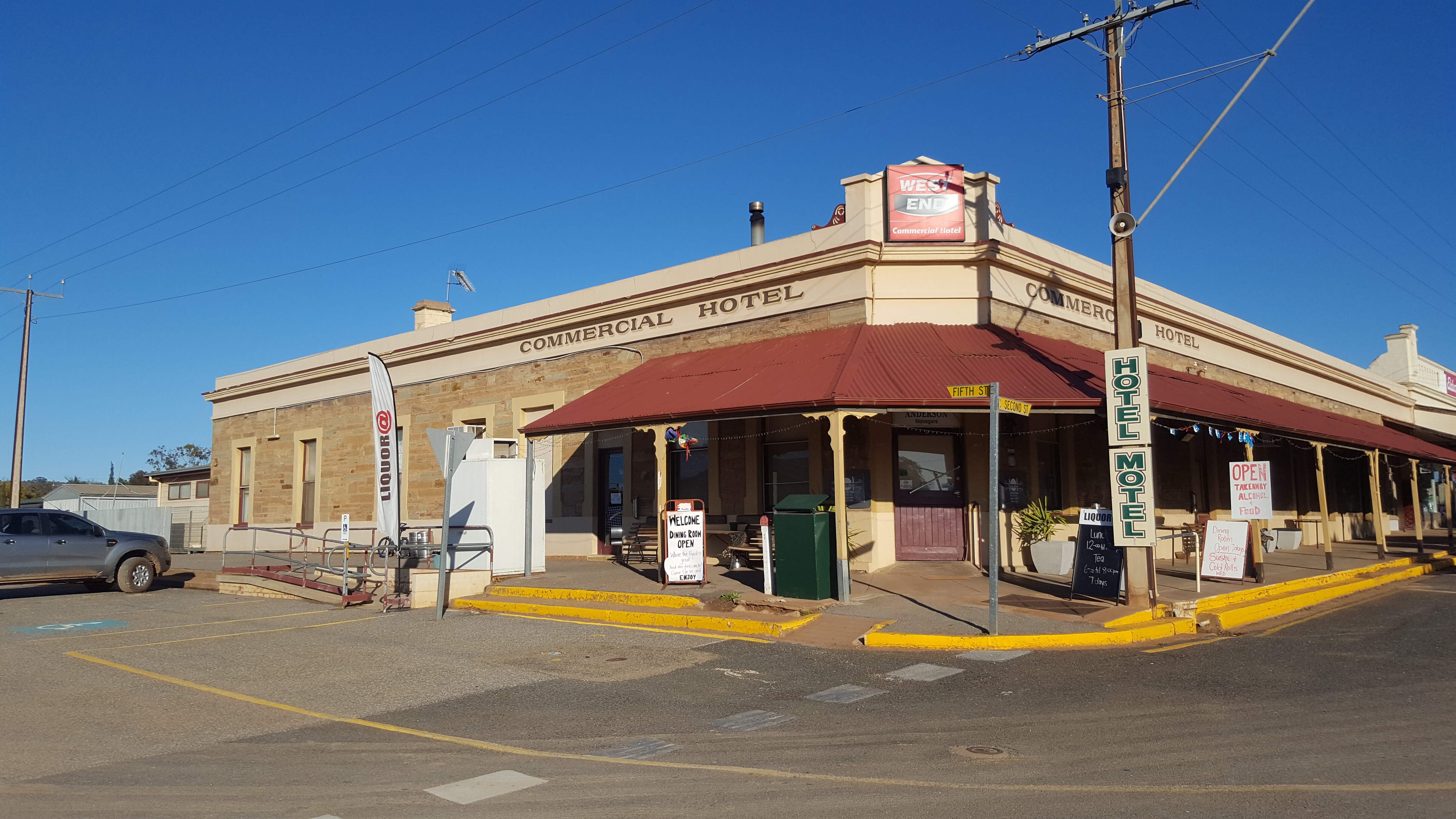 Commercial Hotel Orroroo-浴室