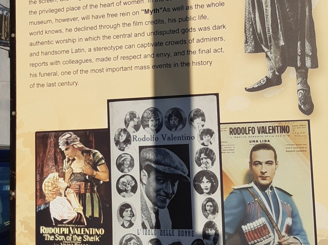 Rudolph Valentino Museum-卡斯特拉内塔必去景点
