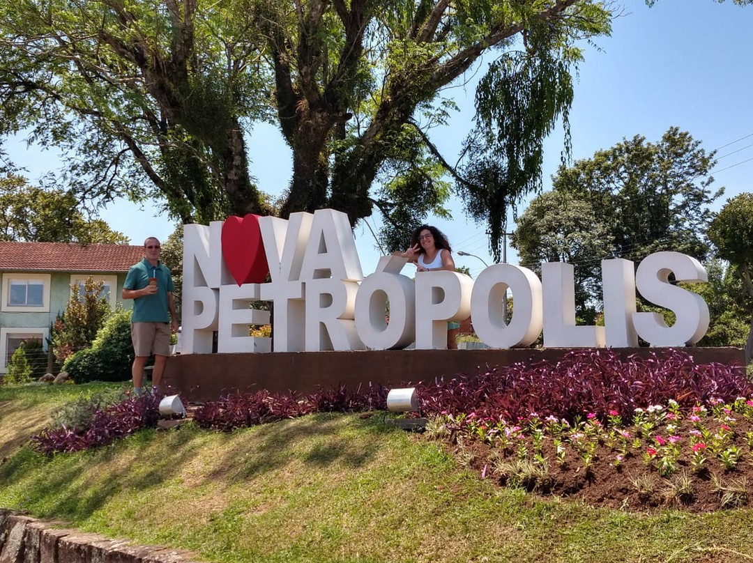 Letreiro NOVA PETRÓPOLIS